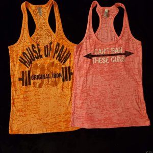 Ladies Razor Back Tanks  "House of Pain"